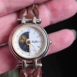 Brita Brown and Silver Wearable Watch